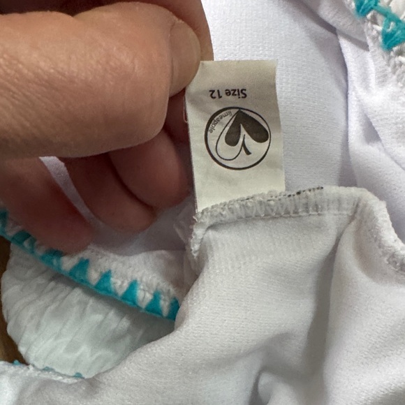 Limeapple White and Blue Kids Swim Set - Picture 4 of 4